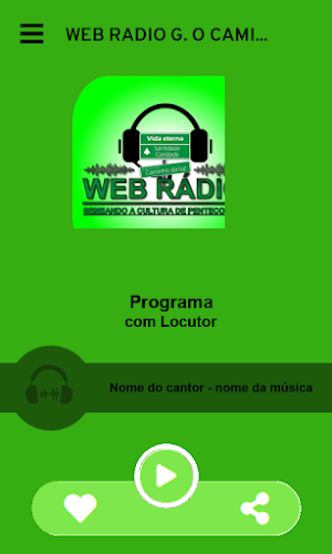 Web Rádio G. O Caminho da Luz Screenshot 1