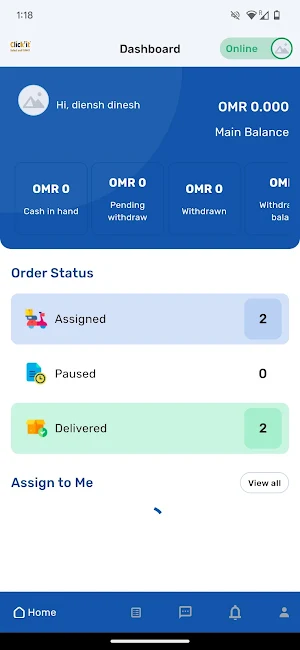 Click It Delivery Screenshot 0