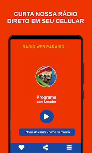 Rádio Web Paraíso Screenshot 0