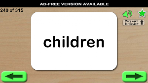 Sight Words (Free) Screenshot 1