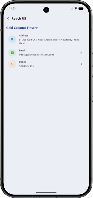 Gold Coconut Finserv Screenshot 3