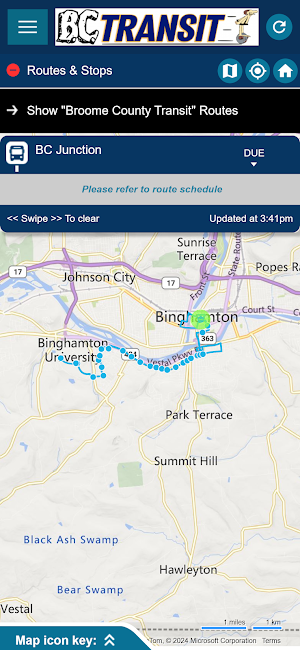 Broome County Transit Screenshot 0