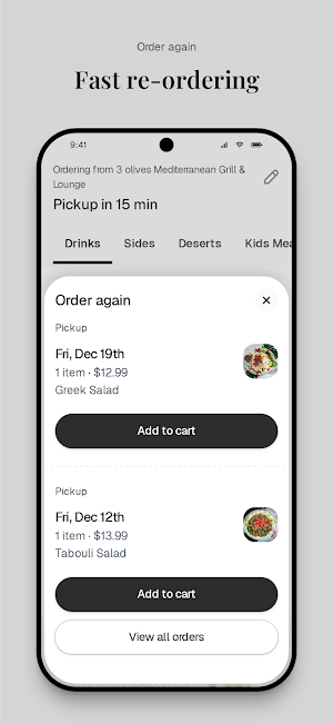 3 Olives Mediterranean Grill Screenshot 3