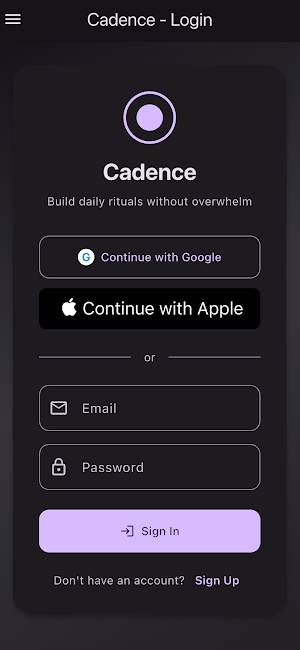 Cadence Screenshot 1