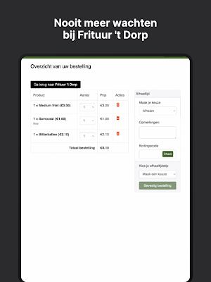 Frituur 't Dorp Screenshot 3