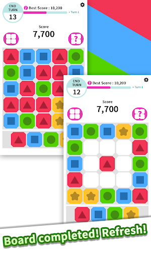 Square Puzzle : Symmetry Screenshot 3