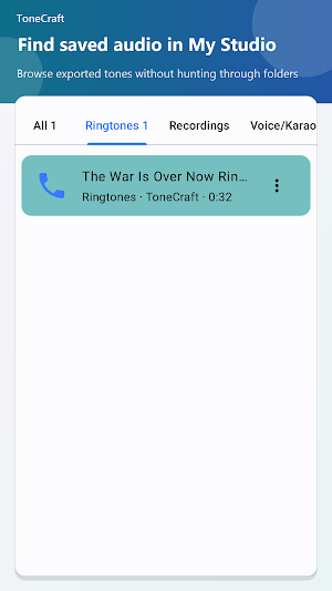 ToneCraft: Audio Editor Screenshot 3