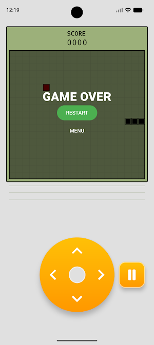 Nokia Snake Game Screenshot 2