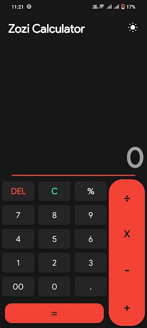 Zozi Calculator Screenshot 3