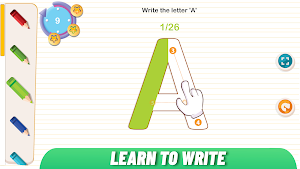 Kids ABC Tracing - Preschool Screenshot 0