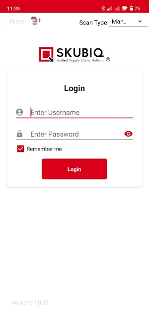 SKUBIQ WMS:  QR code Scanner Screenshot 0