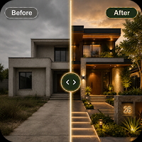 AI Exterior House Decorations