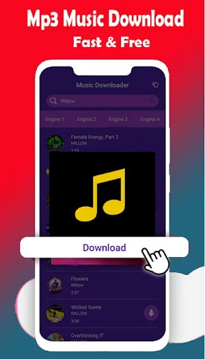 Tubidy Music Mp3 Downloader Screenshot 0