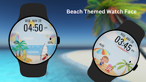 Beach Themed WatchFace Screenshot 1