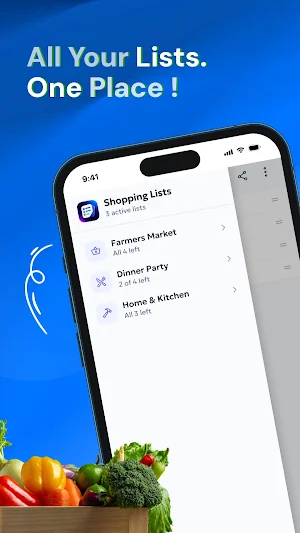Shopping List: Grocery List Screenshot 1