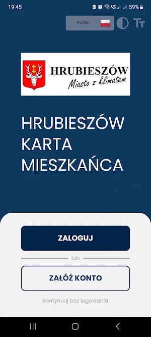 Hrubieszowska Karta Mieszkańca Screenshot 0