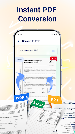 SnapDoc PDF - AI Scanner Screenshot 1