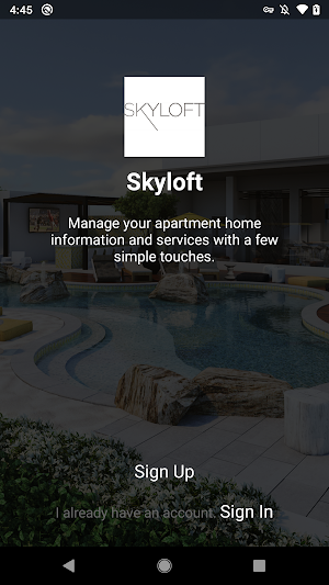 Skyloft Living Resident App Screenshot 0