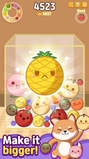PupFruit - Merge Mania Screenshot 2