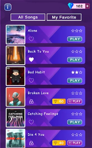 Piano Beats Music Game Screenshot 1