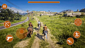 Wild West Cowboy Survival Game Screenshot 1