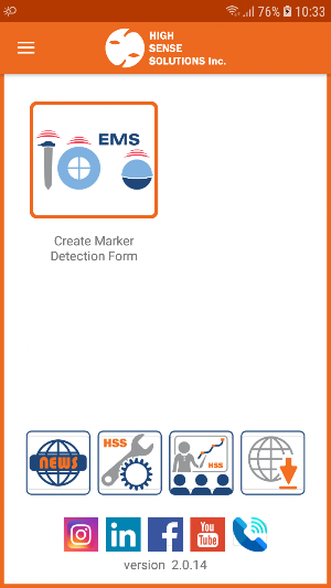 HSS-APP E-Marker Detector Screenshot 0