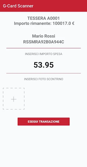 GCard Scanner Screenshot 2
