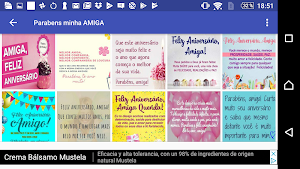 CARTÕES PARA FELICITAR MINHA AMIGA Screenshot 3