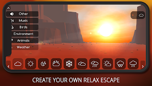 Relax Vistas - Sleep & Meditation Sounds & Rain Screenshot 0