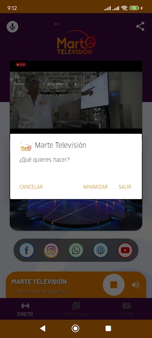 Marte Television Screenshot 2