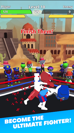 Ultimate Fighter 3D Screenshot 1