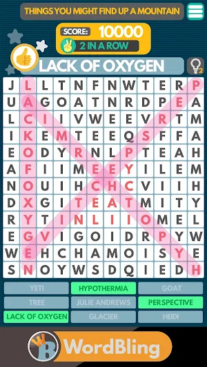 Word Bling: A funny offline wo Screenshot 3