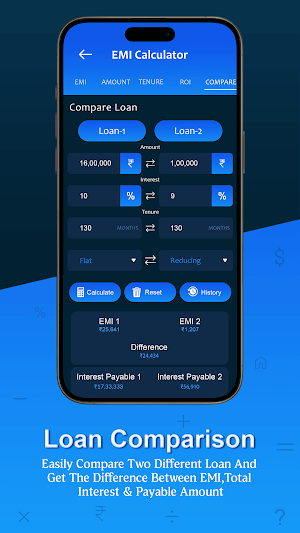 Easy EMI Calculator Screenshot 1