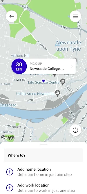 Nu Private Hire Screenshot 1