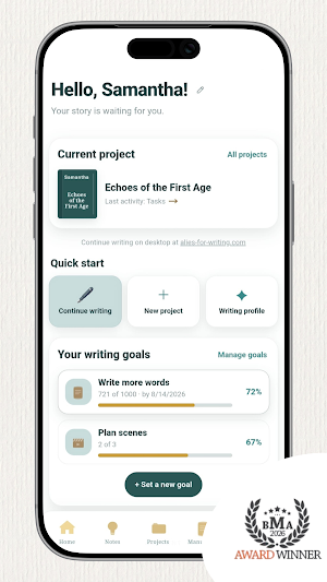 ALIES Author – Book Writing Screenshot 0