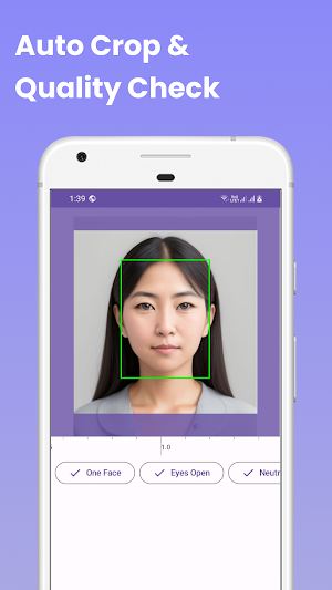 Passport size photo maker Screenshot 0
