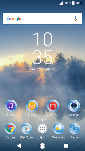 fog | Xperia™ Theme Screenshot 0