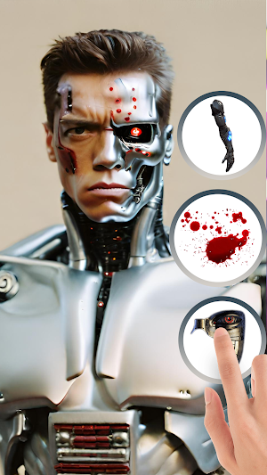 Cyborg Camera Photo Editor Screenshot 1