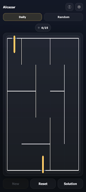 Alcazar - Path Logic Puzzle Screenshot 1