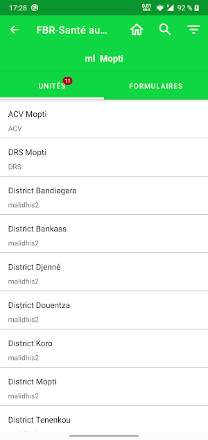 FBR - Santé au Mali Screenshot 2