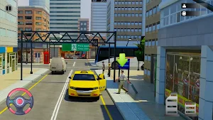 City Taxi Driving Sim Games Screenshot 1
