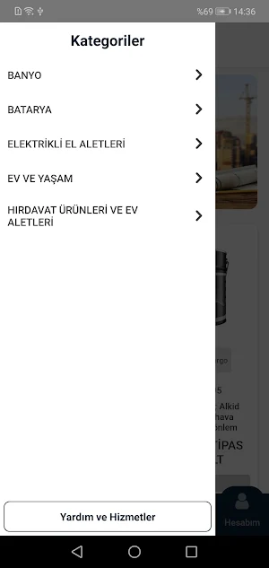 MSA Yapı Market Screenshot 2