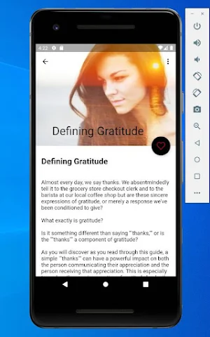 Gratitude Affirmations Screenshot 2