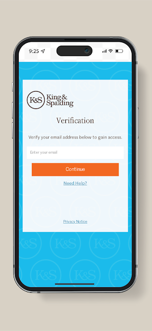 K&S Events Portal Screenshot 1