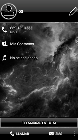 THEME SPACE 2 BLACK EXDIALER Screenshot 3