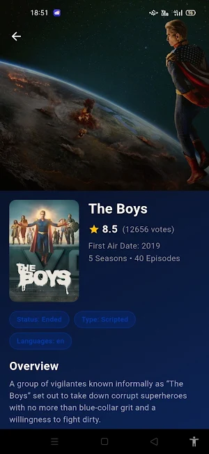 TV Finder : Y Peliculas Series Screenshot 2