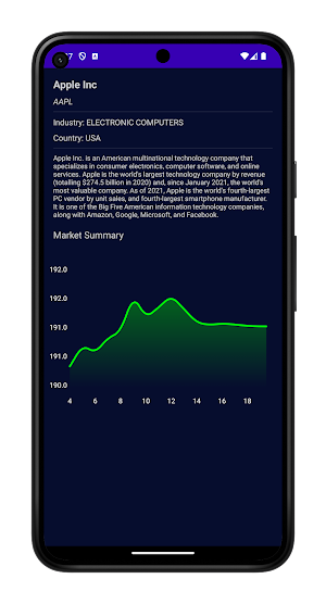 Stock Compass Screenshot 1