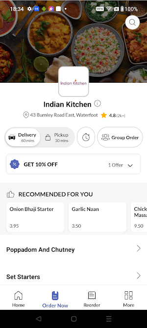 Indian Kitchen Screenshot 2