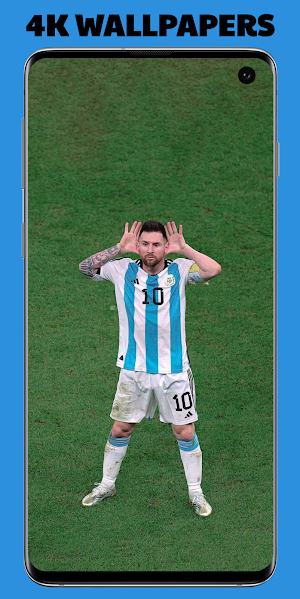Messi Argentina Wallpaper Screenshot 2