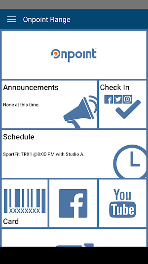 OnPoint Range App Screenshot 1